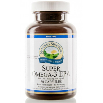 Omega-3 PUFAs, 60 capsule, 1000 mg, sursă de PUFAs