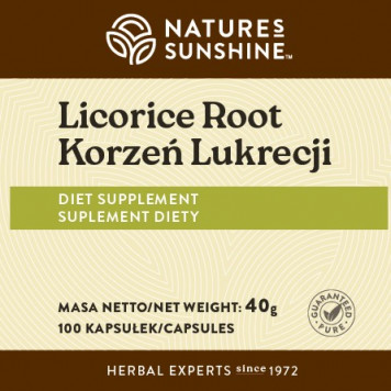 Supliment alimentar din rădăcină de lemn-dulce NSP