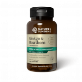 Ginkgo și păducel complex 100 capsule